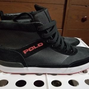 Polo high top sneakers